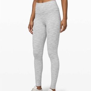 Lululemon Wunder Under Grey Space 25” Legging